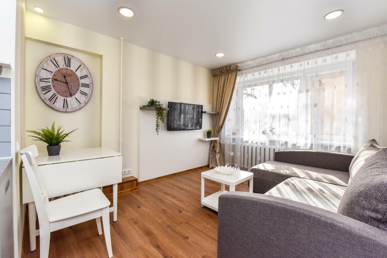Baltieji Senamiescio Apartamentai Prie Aqua Parko Druskininkai Kültér fotó