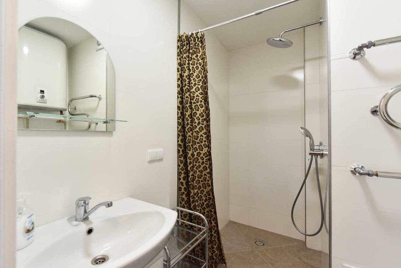 Baltieji Senamiescio Apartamentai Prie Aqua Parko Druskininkai Kültér fotó
