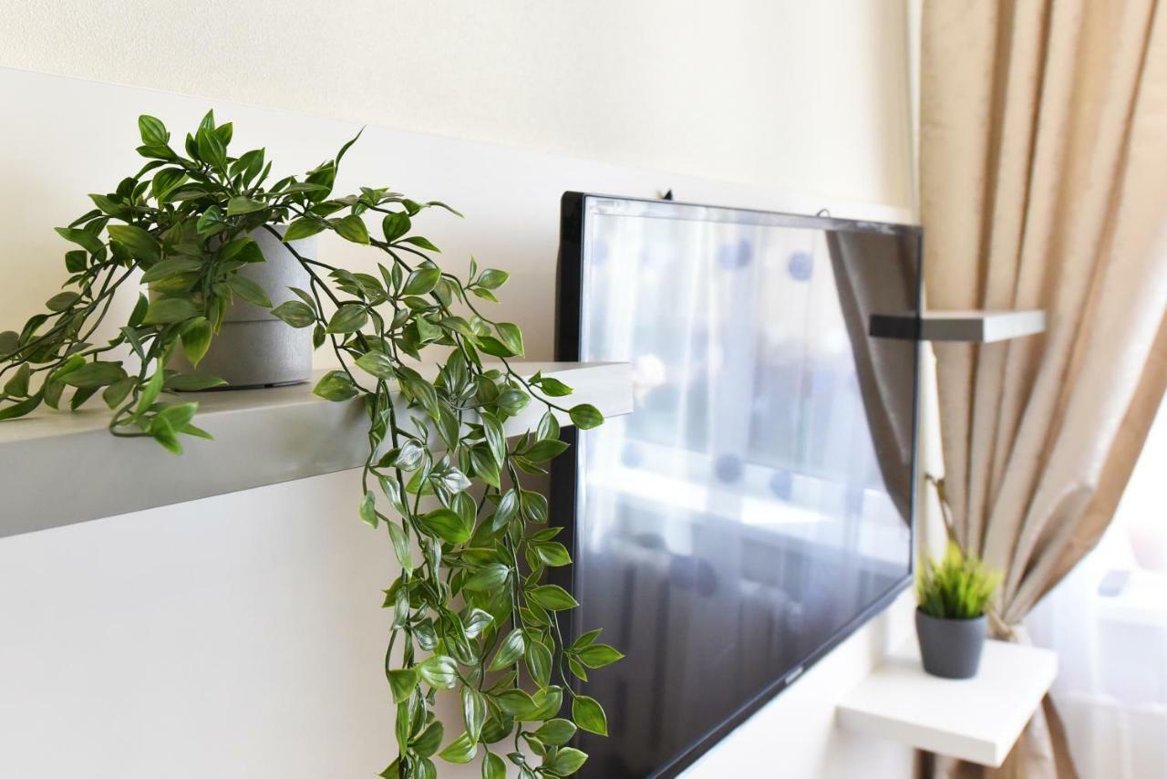 Baltieji Senamiescio Apartamentai Prie Aqua Parko Druskininkai Kültér fotó