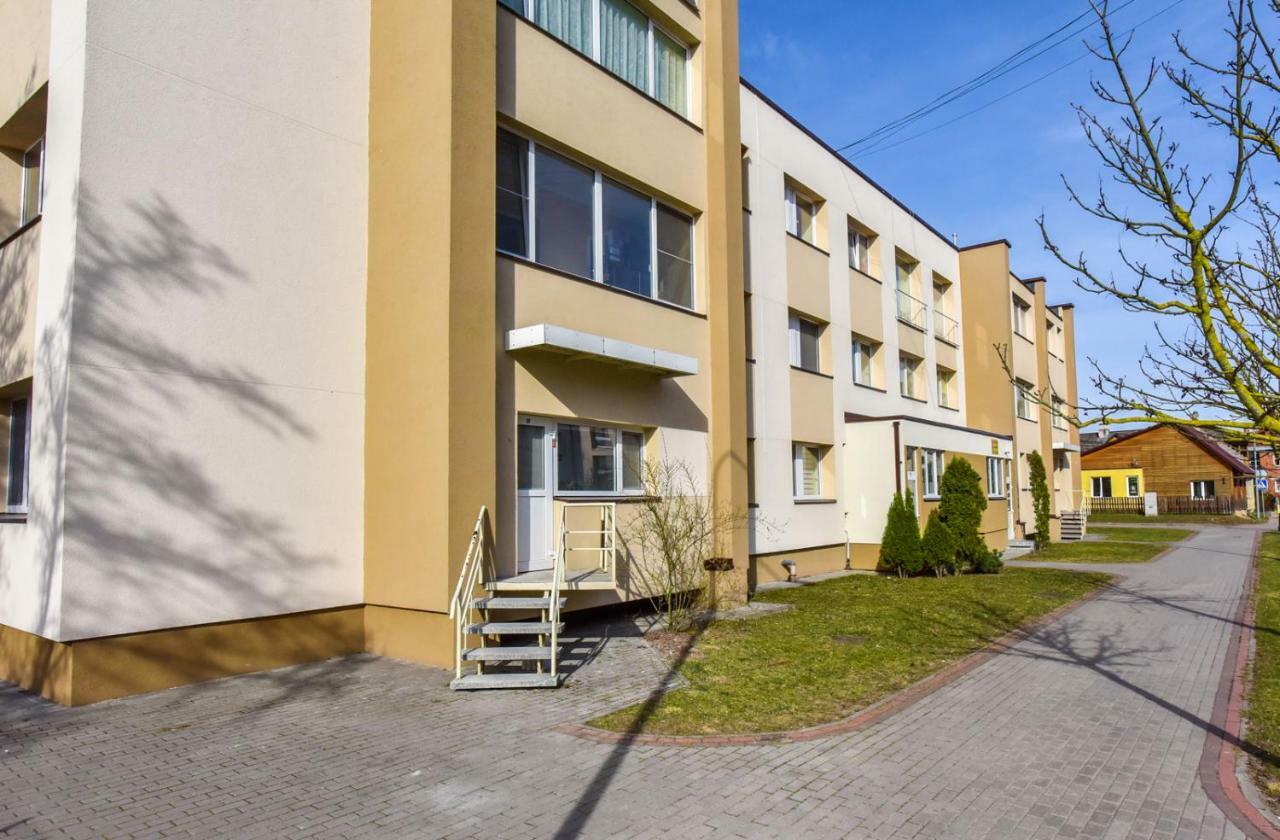 Baltieji Senamiescio Apartamentai Prie Aqua Parko Druskininkai Kültér fotó